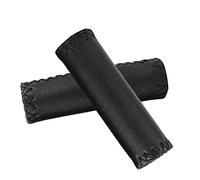 VGEBY1 1 Paire Poignée du Guidon de Vélo Ergonomique en Cuir,Poignées de Guidon Absorption des Chocs Antidérapante(Noir) Fournitures De Pièces De Rechange Pour Vélos
