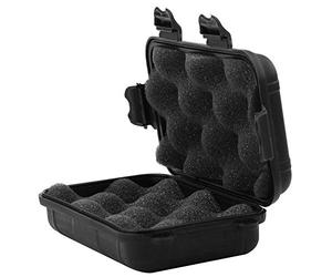 VGEBY1 2 Couleurs 2 Tailles Boîte de Rangement Etanche Antichoc Cas de Conteneur Scellé pour Survie en Plein Air Camping Randonnée Pêche (L-Noir)