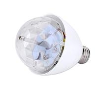 VGEBY1 Ampoule de Scène, 3W E27 Tournant Lampe de Stroboscope d'Etape d'Qmpoule de la Partie RVB de LED pour la Disco KTV de DJ de Partie