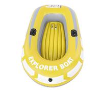 VGEBY1 Bateau Pneumatique, Radeaux Gonflables d'Aviron de PVC 2 pour La Pêche, La dérive Et La Plongée