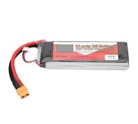 VGEBY1 Batterie LiPo, Batterie LiPo Rechargeable 2S 7.4V avec Prise XT60 pour Jouet Modèle RC(7.4V 6000mAh 45C XT60)
