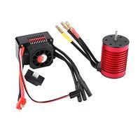 VGEBY1 Contrôleur de Vitesse Electronique de Moteur ESC, Moteur F540 3000KV / 4370KV & KS45A ESC sans Moteur, Réglé pour la Voiture RC(4370KV)