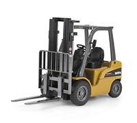 VGEBY1 Jouet de Chariot Elévateur, HUINA1717 1:50 Alliage de Chariot Elévateur Modèle d'Ingénierie Véhicule Enfants Modèle Jouet de Voiture Statique