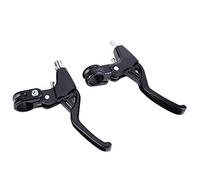 VGEBY1 Niveau de Frein de vélo, poignées de Niveau de Frein de Bicyclette d'alliage d'aluminium de 4 Couleurs pour Le vélo de Pliage de vélo de Route de vélo de Montagne(Noir)