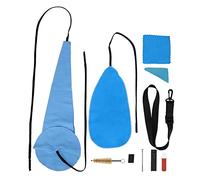 VGEBY1 Outil de Nettoyage pour Saxophone Sax, Kits de Nettoyage pour Le Saxophone 10 en 1 Kit de Tournevis pour Embouchure en Tissu Propre
