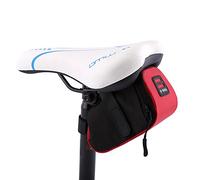 VGEBY1 Sacoche de Selle Arrière Super Léger pour Vélo, Sac de Rangement/Sac de Queue sous Le Siège Vélo (Rouge) Fournitures De Stockage De Vélo