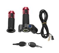 VGEBY1 Scooters Électriques Guidon De Vélo Poignées,Electrique Poignée de Commande de Vitesse pour Scooter Vélo VTT(Rouge)