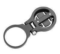 VGEBY1 Support d'Ordinateur de Vélo, Support de Montage Support de Phare de Vélo Support d'Extension de Compteur Kilométrique d'Alliage d'Aluminium (Noir-pour)