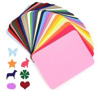 VGECEE Lot de 29 Patch Thermocollant Patch à Repasser Patchs de Vetement pour la Réparation écussons Thermocollants pour Réparation de Vêtements Chemises Pantalons Robes, 29 Couleurs Multicolore