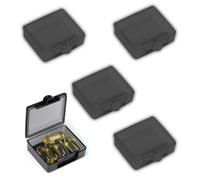 vgggrd 4 Pack Pilulier Portable Journalier, Semainier Hebdomadaire 7 jours Pillulier Petite Capacite, Ideal Voyage, Sans BPA(Square-Nori)