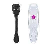 vgggrd Derma Roller 1,5mm, Roller Micro Visage Aiguille pour Stimule Repousse Cheveux und Pousse Barbe, 540 Aiguilles en Titane, Rouleau Derma Hommes