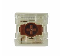 VGHJTYS Commutateur Laiteux à Profil Bas v2, axe Rouge Bleu Marron, 3 Broches for commutateurs à Profil Bas, Clavier mécanique K1 K7 NuPhy Air75 (Color : Brown 90pcs)