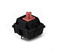 VGHJTYS Interrupteur V2 MX2A à 3 Broches, Marron, Rouge, Noir, Bleu, Argent, Rose, for Clavier mécanique, Montage sur PCB (Color : Silent Red 3 pin)