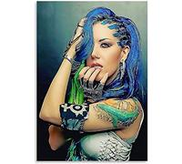 VGJM 5D Diamond Painting Cross Stitch Alissa White Gluz Art Home Wall Decoration 40x50cm
