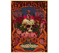 VGJM 5D Diamond Painting Cross Stitch Psychedelic Rock Band Abstract Retro Art Home Wall Decoration 30x40cm