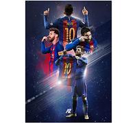 VGJM 5D Diamond Painting Cross Stitch Sports Football Star Abstract Art Home Wall Decoration 30x40cm