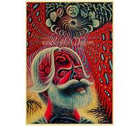 VGJM Adult 5D Diamond Painting Set Psychedelic Rock Band Abstract Retro Art Crafts for Home Wall Decoration 50x60cm