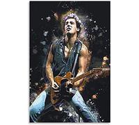 VGJM Diamond Painting Diamond Pictures for Adults and Children Bruce Springsteen Famous Singer Young Canvas DIY Cross Stitch Arts Craft Crystal Rhinestone Embroidery 40 * 40CM