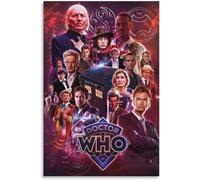 VGJM DIY 5D Diamond Painting Kits for Adults Kids, Doctor Who Series Art Round Diamond Full Drill Diamond Embroidery Kits Cross Stitch Craft Home Wall Decoration-30x40cm