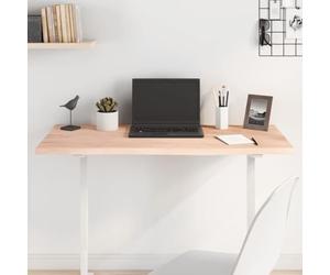 VGLQNRPT Plateau de table 100 x 60 x 2 cm en bois massif chêne non traité | Fabriqué à la main, convient pour un projet de bricolage, grain robuste