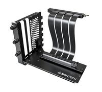 VGM 2 Kit de montage vertical pour GPU, câble élévateur PCIE 4.0 x 16, carte d'extension flexible de 244 mm avec port d'extension à 90 degrés, ne prend en charge que 7 emplacements PCIe à rupture