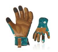 Vgo... 1 paire de gants de jardinage pour femme, gants de jardinage, gants de travail légers (GA7471)