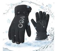 Vgo... 1 Paire de Gants de Travail d'hiver imperméables, Gants de Travail pour Temps Froid, Chauffeur de Camion pour Travail en congélation (SL7761FLWP)