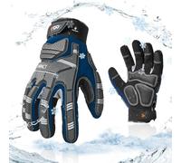 Vgo... 1paire 0°C/32°F Gants de travail d'hiver de sécurité, Gants de mécanicien, Gants d'impact, Heavy Duty(SL9792FLWP)