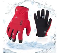Vgo... 1paire 5℃/41°F gants de travail d'hiver, gants de sécurité par temps froid, gants de stockage de froid ou de congélation(AL8736FL)