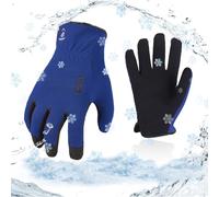 Vgo... 1paire 5℃/41°F gants de travail d'hiver, gants de sécurité par temps froid, gants de stockage de froid ou de congélation(AL8736FL)