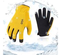 Vgo... 1paire 5℃/41°F gants de travail d'hiver, gants de sécurité par temps froid, gants de stockage de froid ou de congélation(AL8736FL)