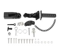 VGOL 1 Ensemble de Crochets de Remorque pour Chenilles RC 1:10 + Récepteur d'attelage pour 1/10 SCX10 90046 90047 Compatible avec Traxxxas TRX4 RC