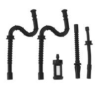 VGOL 1 Ensemble de Tuyau de Conduite de Carburant à Gaz avec Filtre à Carburant Compatible avec Stihl 028 029 034 036 039 MS290 MS340 MS390 La Tronçonneuse Noir
