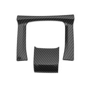 VGOL 1 Jeu de Cache de Cadre de Levier de Vitesse de Console en ABS Et Fibre de Carbone Compatible avec Honda Civic MT 2016-2021