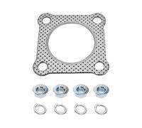 VGOL 1 Jeu de Joints d'étanchéité pour Tuyau d'échappement de Voiture 94x94mm avec Rondelles Et écrous M10 Compatible avec Audi Compatible avec Seat Compatible avec Skoda