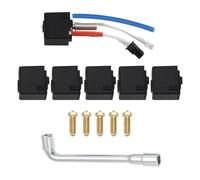 VGOL 1 kit de tête d'impression 3D Compatible avec Anycubic Kobra 2 Kobra 2 Neo Kobra 2 Pro Kobra 2 Plus Kobra 2 Max Imprimante 3D haute vitesse Avec 5 buses et 5 chaussettes en silicone