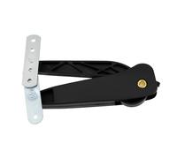 VGOL 1 lève-couvercle de coffre de toit avec support pour réparation de charnière de couvercle - Pièce de rechange 1500054111 - Compatible avec Thule Motion XT XXL - Noir