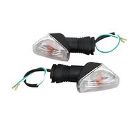 VGOL 1 Paire de Clignotants Transparents pour Moto Compatible avec Kawasaki Ninja ZX-6R