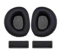VGOL 1 Paire de Coussinets et 2 Coussinets de Rechange pour Casque Sennheiser HDR160 HDR170 RS160 RS180 Noir