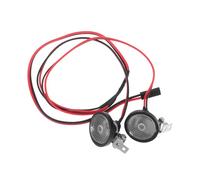 VGOL 1 Paire de Phares Ronds à LED pour Voiture RC Compatible avec Axial TRX4 TRX6 Redcat RR10 MST 1/10 1/8