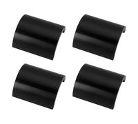 VGOL 1 Paire Réducteurs de Guidon de Pit Bike 1 1/8 Pouce 28mm vers 7/8 Pouce 22mm Changement de Fatbar vers Guidon Surélevé 7/8 Pouce Entretoises Serre-joints Cales de Conversion, Noir
