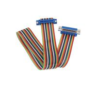 VGOL 1 Pièce Câble d'extension Série DB25 Femelle vers Femelle Câble Série pour Serveur équipement d'automatisation CNC Balance électronique Imprimante Caisse Enregistreuse de Supermarché 50 Cm