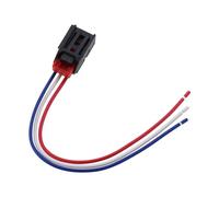 VGOL 1 Pièce Connecteur de Faisceau de Câblage de Feu Arrière de Voiture 3 Broches Faisceau de Feu Arrière 7N0972703 Prise de Connecteur de Fil de Feu Arrière Automobile Compatible avec VW