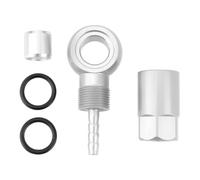 VGOL 1 Set Kit Durite de Frein Hydraulique en Acier INOX Argent Compatible avec Shimano