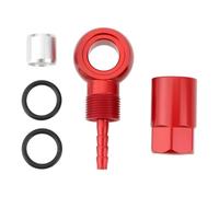 VGOL 1 Set Kit Raccord de Durite de Frein Hydraulique Acier Inoxydable Alliage d’Aluminium Compatible avec Shimano SLX XT XTR Huile Minérale