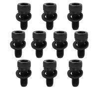 VGOL 10 Pièces Vis de Pédale de Volant avec Rondelles m6x1x14 mm Compatible avec Logitech G29 G920 G923