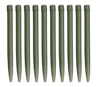 VGOL 100pcs Anti-emmêlement Manchon Remplacement Anti-emmêlement Terminal de Pêche Connecter Matériel de Pêche en Plein Air Accessoires de Pêche en Caoutchouc
