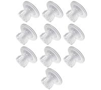 VGOL 10pcs Caravane Patelle Camping-car Auvents Ventouse Main Serrer Réglage Ventouse Transparente Vis Écrou Tirer Ventouse pour Verre Métal Carreaux de Céramique