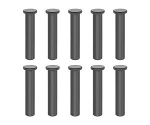 VGOL 10pcs Goupilles de Localisation Compatible avec Trend KWJ700 KWJ900 Montages d'établi 10x50mm Chevilles de Localisation Gabarit de Plan de Travail en Acier au Carbone