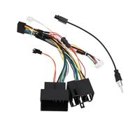 VGOL 16 Broches iOS DIN 36/40 Broches Câble Adaptateur Stéréo de Voiture Faisceau de Câblage d'autoradio Android Faisceau de Câblage de Véhicule Câble de Connexion d'alimentation Compatible avec VW